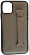 Кожаный чехол для телефона Elae Apple iPhone 12 Pro с кожаной подставкой, Серый CFG-12P-GRI