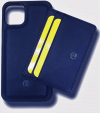 Кожаный чехол-кошелек для Elae Apple iPhone 12 Pro с магнитом и кошельком CSW-12P-KMAV темно-синий